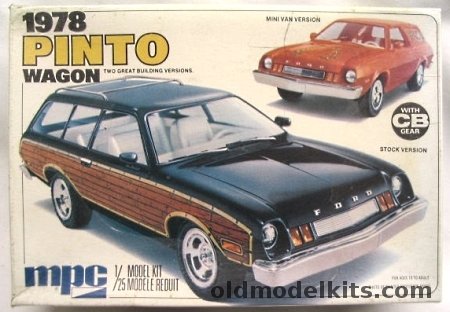 MPC 1/25 1978 Pinto Wagon - Stock / Custom / Mini-Van Versions, 1-7828 plastic model kit